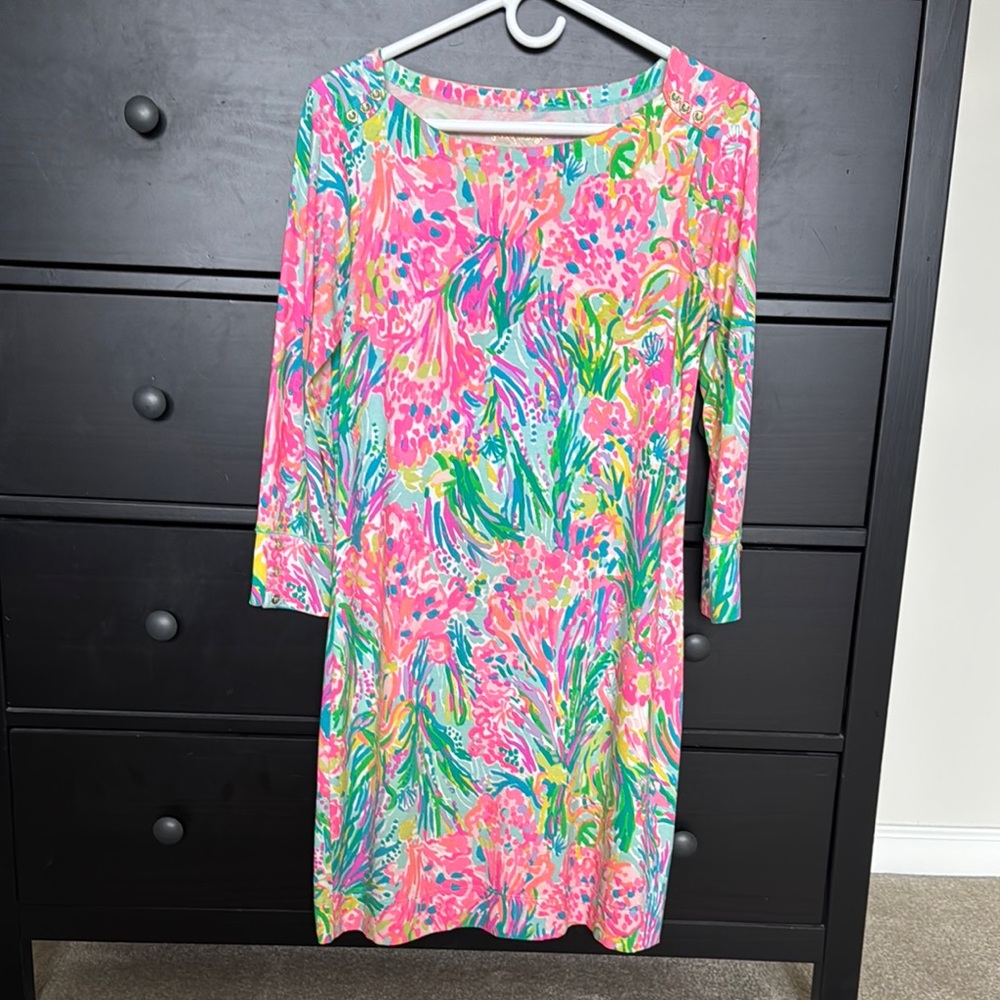 Lilly Pulitzer Colorful Floral Mini Dress